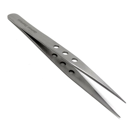 A2Z Scilab Watch Jewelery Repair Tweezers No 3 Fine Point Forceps Fenestrated Grip A2Z-ZR270